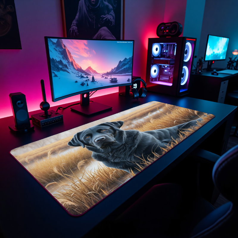 Polyester Desk Pad, 23.6x13.8