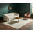 Cream Colored Traditional Patterned Geometric Woven Floor Carpet-1452456928