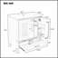 Meuble-lavabo de style rétro 30 po avec lavabo, rangement multifonctionnel et porte à fermeture en douceur-1091194919
