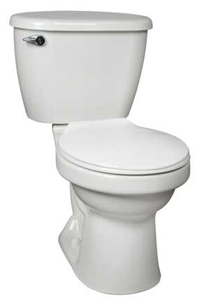 Cascade 1.28 GPF Round Toilet Bowl