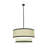 Zackrey 3 - Light Steel Dimmable Chandelier