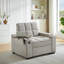 Canapés multifonctionnels avec rangement, canapé-lit moderne en tissu kaki pour la maison