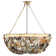 Luminaire suspendu 8 lumières avec agate de rivière multicolore Metropolitan Flotsam