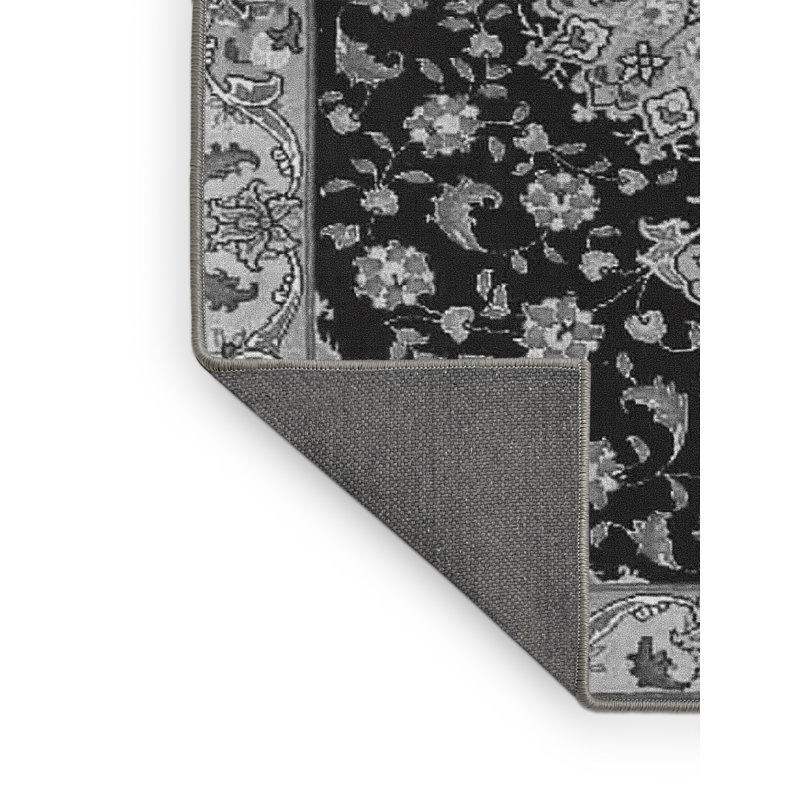 Tapis gris traditionnel 4744, Rectangle 2 pi x 3 pi
