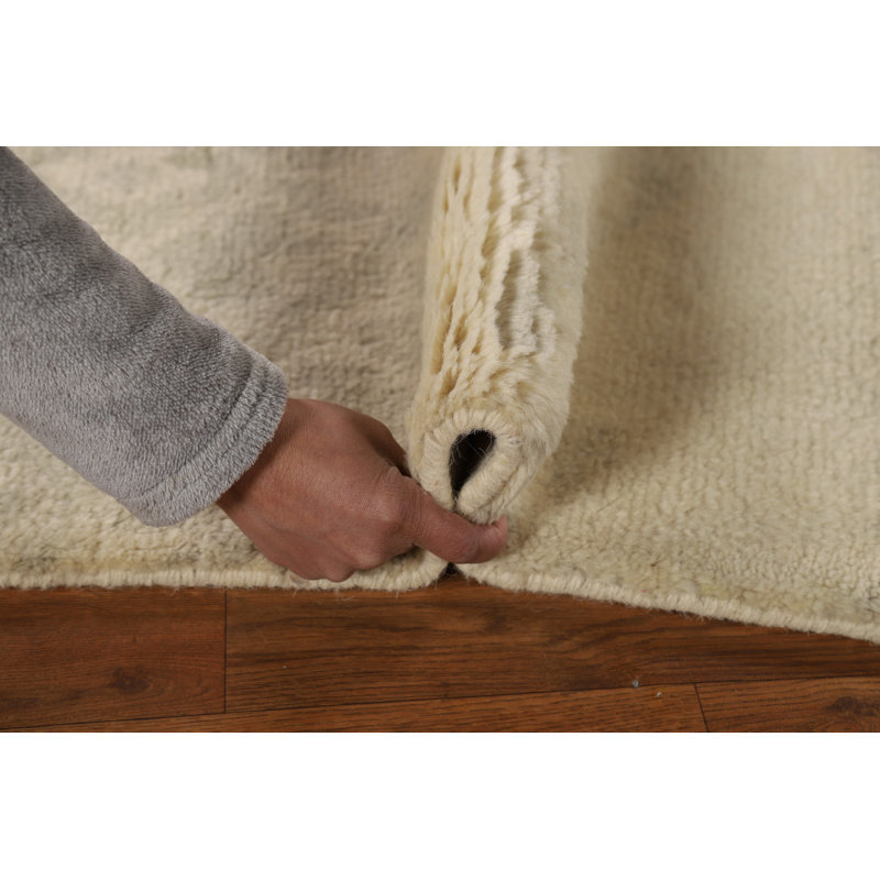 Tapis décoratif marocain épais fait à la main 2 x 3