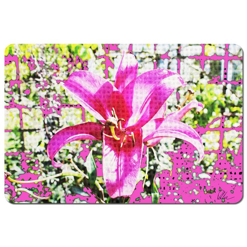 Kindig Polyester-Coated Hardboard No Pattern Rectangle Placemat