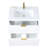 30 " White Wall-Mounted Single Bathroom Vanity Set