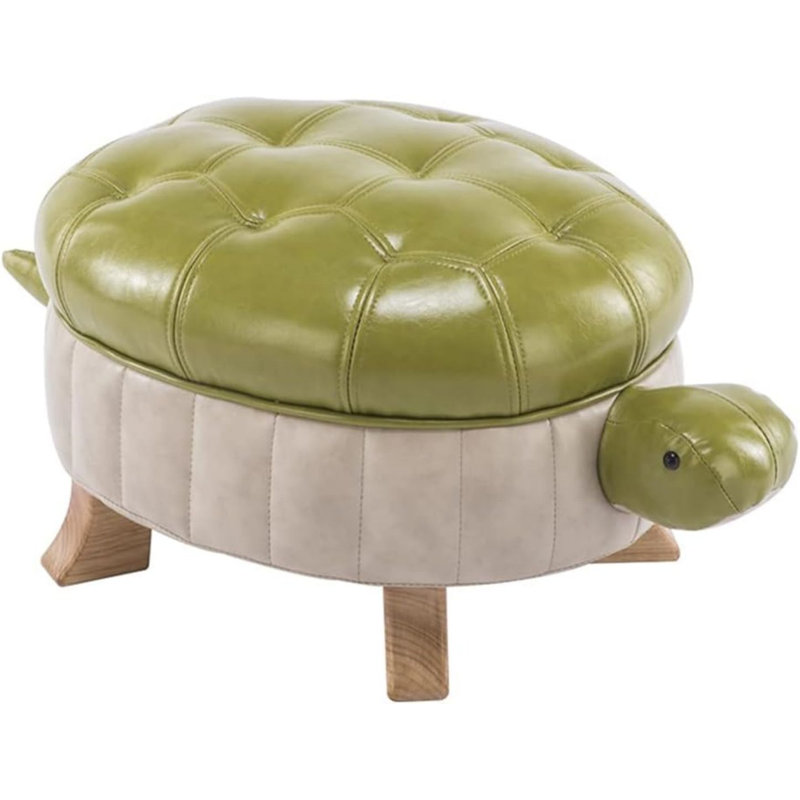 Amonta Faux Leather Ottoman