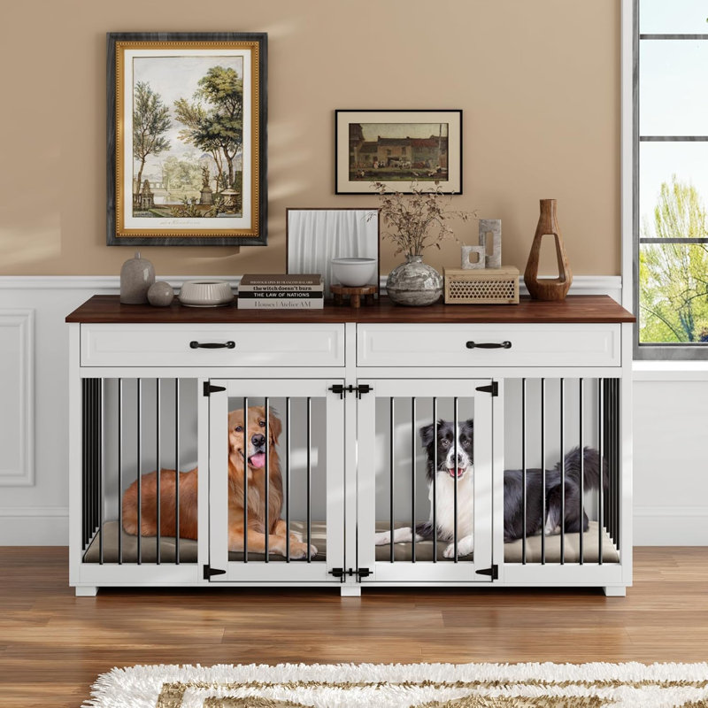 Pet Crate with 2 Doors