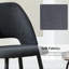 Velvet Upholstery Dining Chairs, Separate Legs, Adjustable Feet-2071207362-2071207366