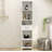 Marselino China Cabinet Double Door Narrow Height Slim Floor Standing Cabinet  Excellent Workmanship