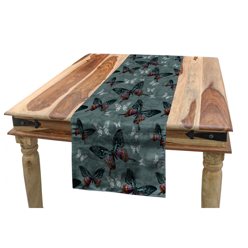 Chemin de table géométrique, 72 po x 16 po