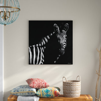 Wildlife Scratchboards IV by Julie Chapman - Wrapped Canvas Painting