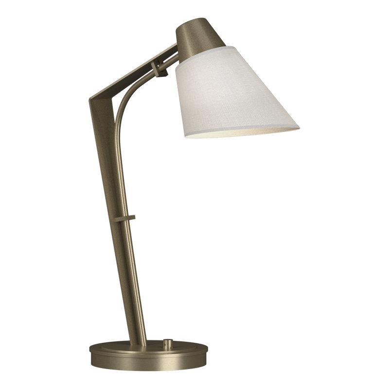 Reach 21.9" Desk Lamp, Natural Anna, Soft Gold