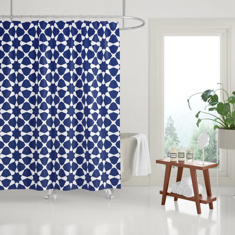 Rideau de douche Wakefield, Bleu marine