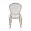 Ensemble de 2 chaises d'appoint contemporaines en chêne et en chenille