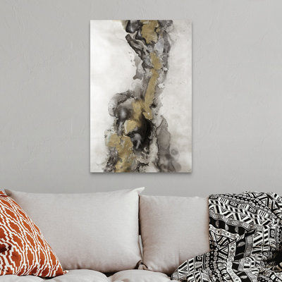 Gold And Pearl by Jason Jarava - Print on Canvas