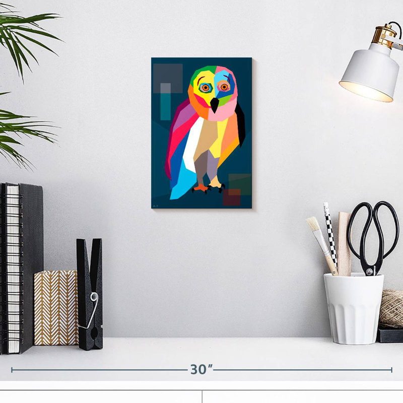 Bramp Owl Wpap, H 12 po x l 8 po