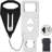 Portable Door Lock Black Home Security Door Lock Travel Lockdown Locks For Additional Safety