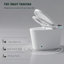 Toilette bidet moderne Modern Smart - ouverture / fermeture automatique, capteur de pied, alimentation en eau chaude, siège blanc intelligent d'ouverture / fermeture, mode de nettoyage arrière,