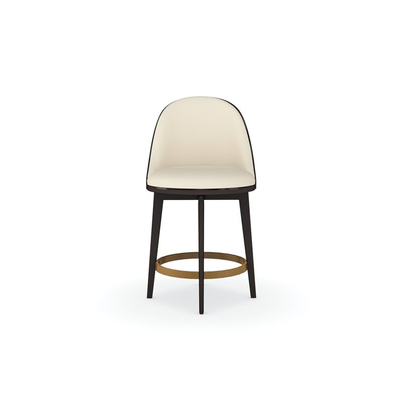 Another Round Swivel Upholstered Stool, Counter Stool (25” Seat Height)
