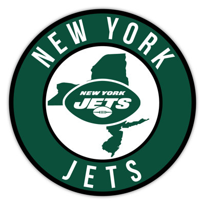 New York Jets Bright Line - Cercle de 16 po avec State