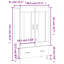 Manhold 69.5cm W 1 - Drawer Chest of Drawers-1827327114
