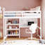 Lit mezzanine en bois avec tablette et plateau d'écriture-1503993416-1503993417
