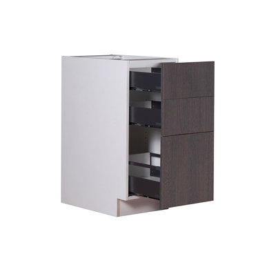 Armoire inférieure 3 tiroirs 3DB24