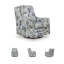 Fauteuil d'appoint pivotant Daigle