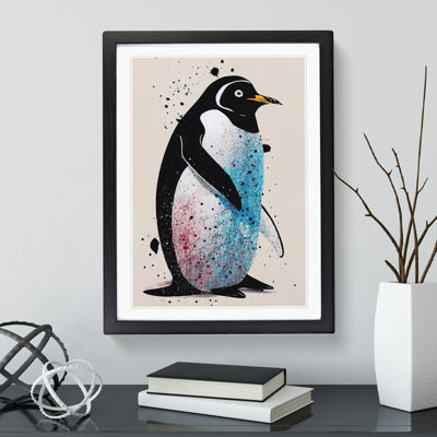 Penguin Graffiti No.3 - Wall Art