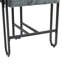 Chaise d'appoint, ensemble de 2 tabourets de bar, chaise d'appoint avec dossier, chaise rembourrée-1836201315