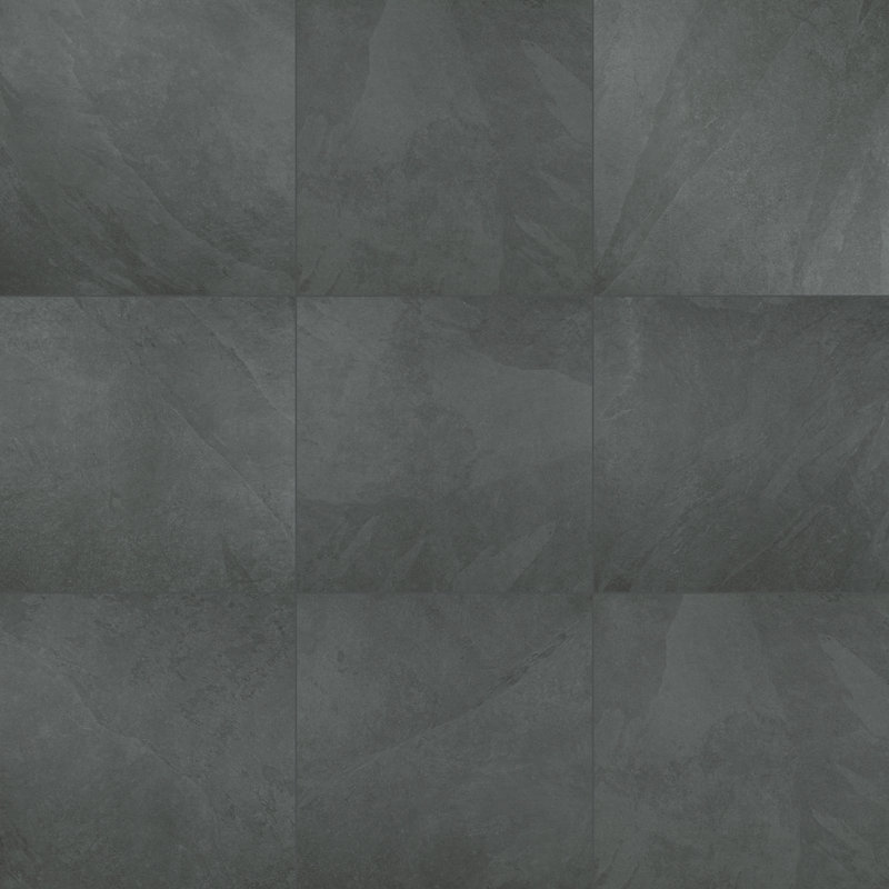 Lucenta 24 in. x 24 in. Matte Porcelain Stone Look Floor and Wall Tile, Dusk