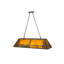 Luminaire suspendu géométrique pour table de billard à 9 lumières Old Forge