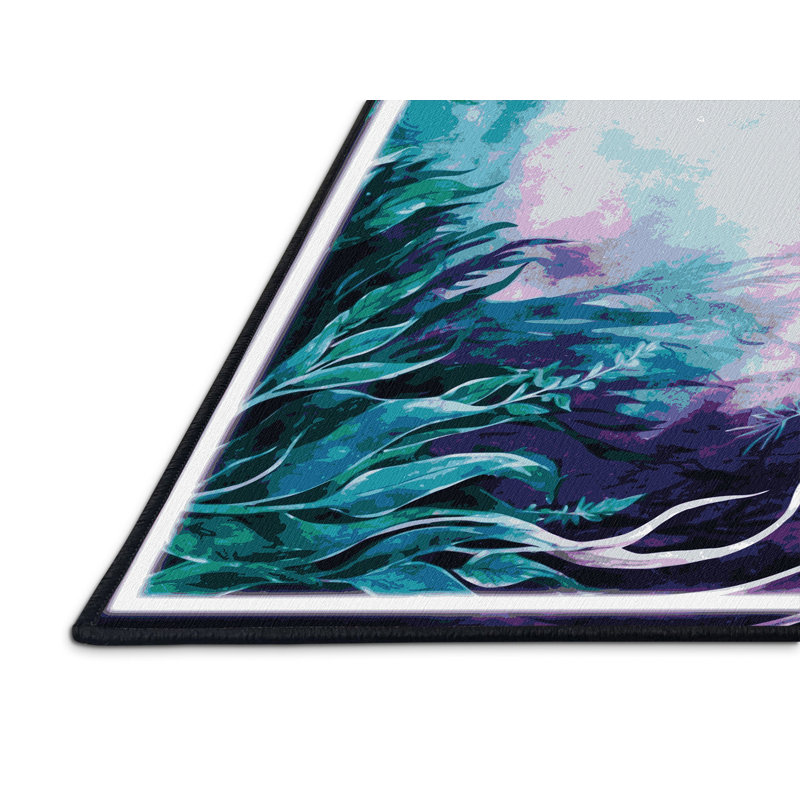 Dewdrop Haven Rug, Square 8'