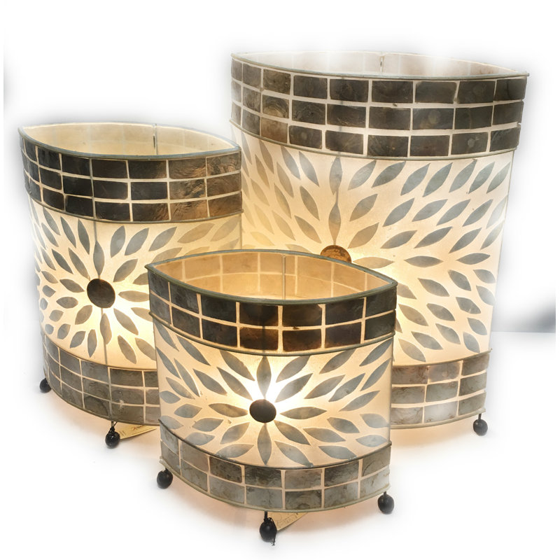 Ensemble de 3 lampes de table Brunet