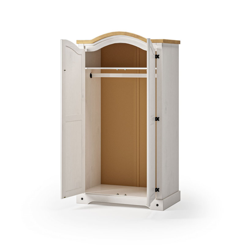Gulzaar 2 Door Solid Wood Wardrobe