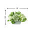 Arrangement floral d'hortensias avec baies