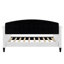 Twin Contemporary Elegant Daybed With Tufted Button Accents-521865705