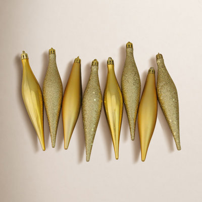 6" Shatterproof Finial Ornament