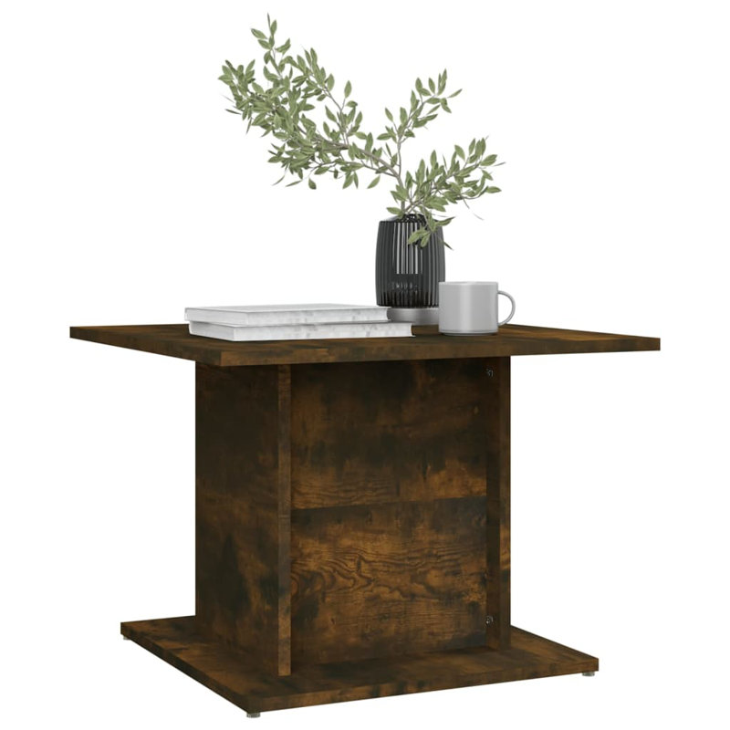 Table basse manufacturée, Chêne fumé