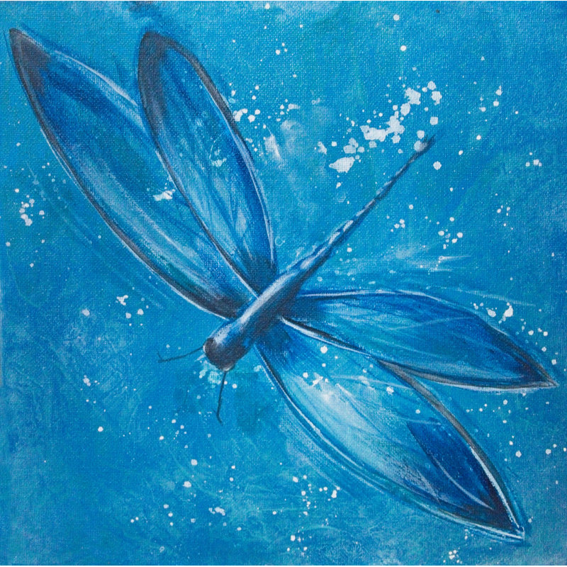 Officiellement sous licence Blue Dragon Fly, H 12 po x l 12 po