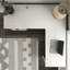 Bureau de direction Pakash en forme de L-828769470