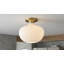 Plafonnier semi-encastré 1 lumière 12 po Collina-66203356