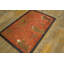Antique Textile Chinese  Red 1850s Rug