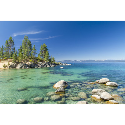 Lake Tahoe - Photographie sur toile tendue