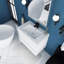 Ensemble de meuble-lavabo mural 30 po avec lavabo en résine Lauma-479659629