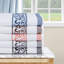 Ensemble de serviettes décoratives modernes en coton 6 pièces BNM-78938236