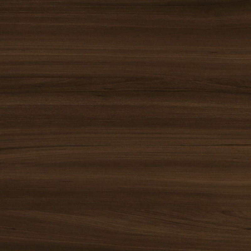 Mulberry Contemporary Modern Open Wardrobe Closet with Drawers and Adjustable Shelves in Chestnut Brown, Brown