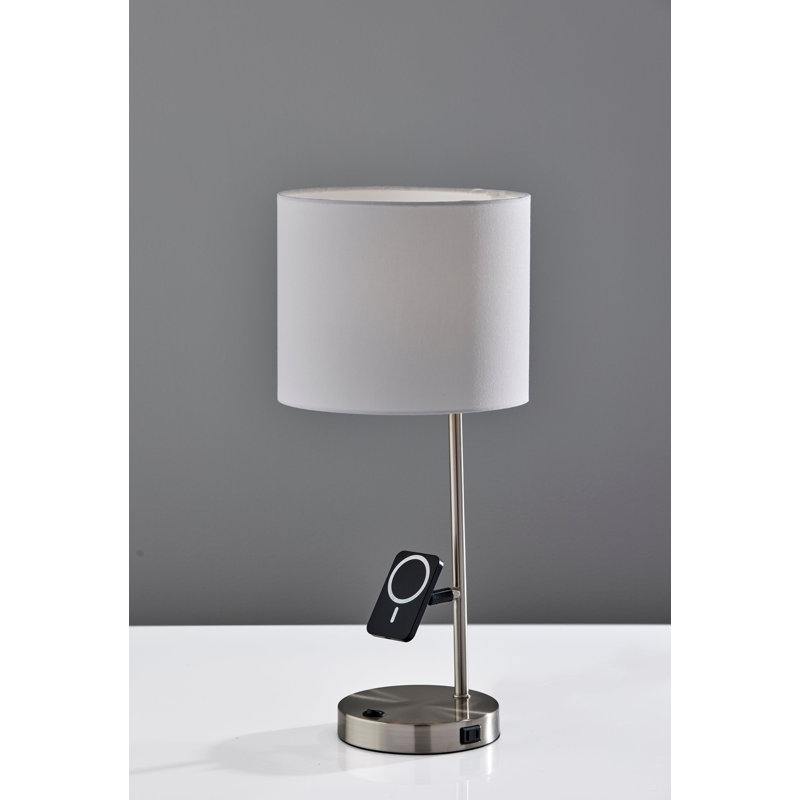 Wyatt Supercharger Desk Lamp, Silver